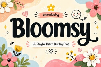 Bloomsy Font for Stylish Website Headings