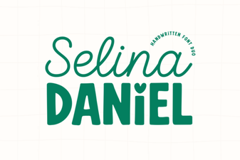 Selina Daniel Duo Font for Creative Design Projects